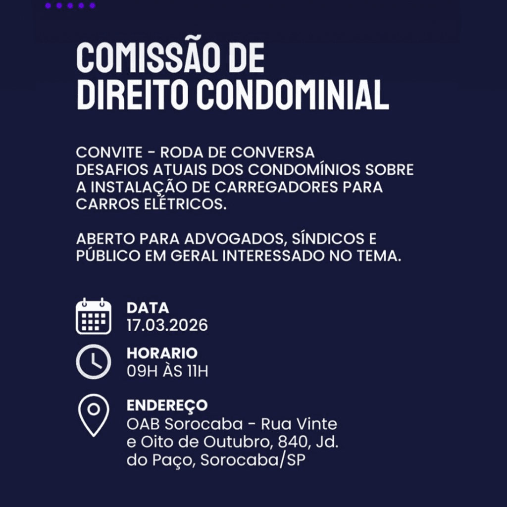 Desafios atuais dos condomínios sobre a instalação de carregadores para carros elétricos
