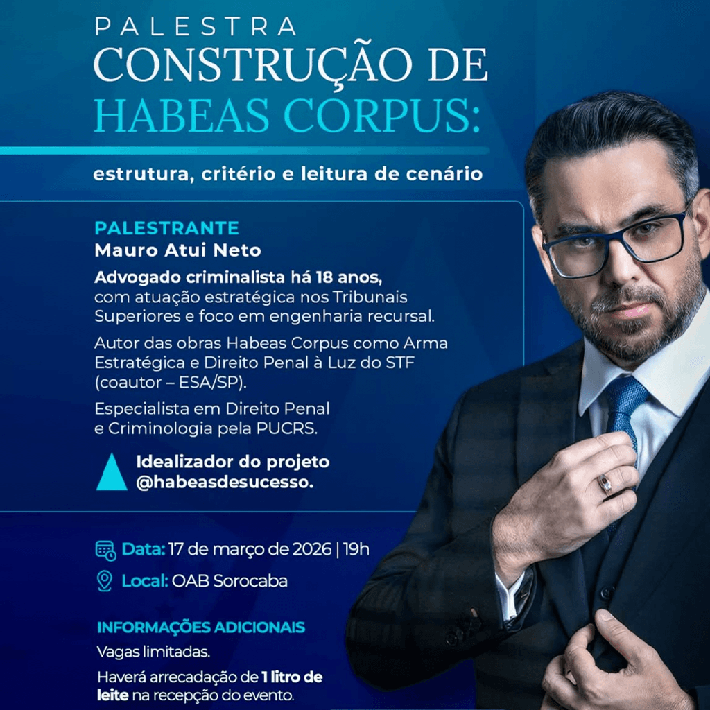 ⚖️ Construção de Habeas Corpus
